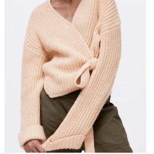 Zara Wrap Tie Sweater